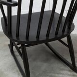 Scandinavian rocking chair tapiovaara style  1960 very good condition