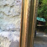 Golden Louis-Philippe Mirror 99x74 cm