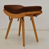 Mid-century Footstool or Stool, in 1985