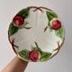 Antique barbotine service with Choisy le Roi apple decorations