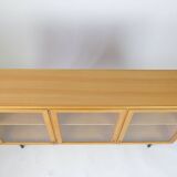 Buffet vintage Vitrine Eiche Design Danois 70er Dänisch 70
