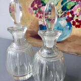 Pair of old perfume bottles