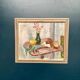 Original Swedish Oil on Panel – "Vase and Vegetables" by Arne Kilsby – Signed – Vintage and Framed – 54 × 46 cm (21.3" × 18.1")