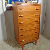 Vintage rag chest of drawers from the 60s