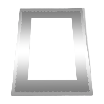 Old Venetian Art Deco glass photo frame