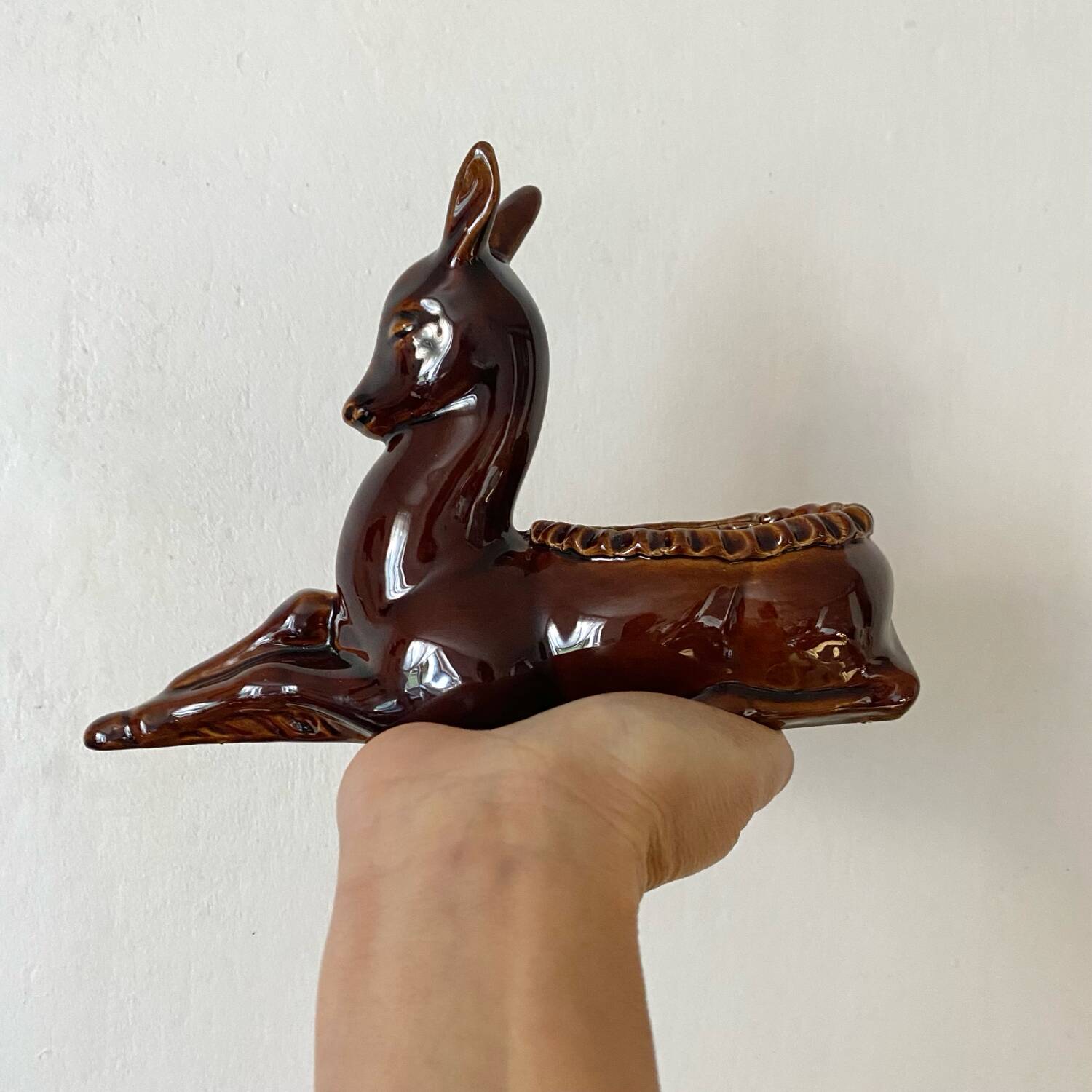 Ceramic deer from the 1950s-60s