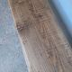 Paire 2 bancs / tabourets bois massif patiné