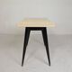 Bistro table Henri Julien, model Tolix T55 with a Formica top, 1950s.