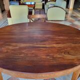 oval mahogany table