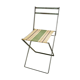 Folding chair iron and fabric