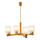 Lustre brutaliste oriental, années 1970, Tchécoslovaquie
