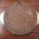 Round brass mirror 35x27cm