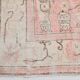 6x9 Turkish Soft Pink Bordered Vintage Rug, 191x282Cm