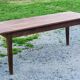 Old farm table spindle legs 195cm