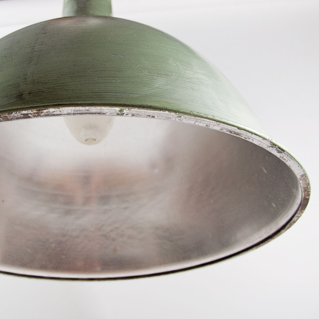 The Norwegian brand Glamox 70s industrial lamp