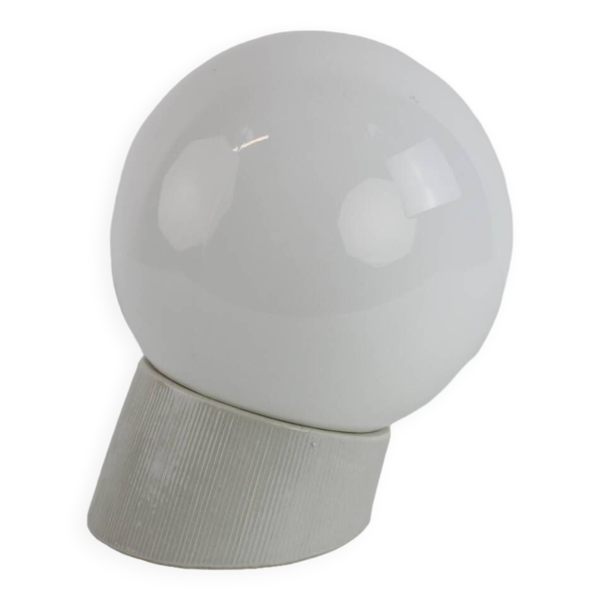 Mid-Century Outdoor Porcelain Lamp, 1950's