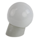 Lampe d'extérieur en porcelaine du milieu du siècle, années 1950