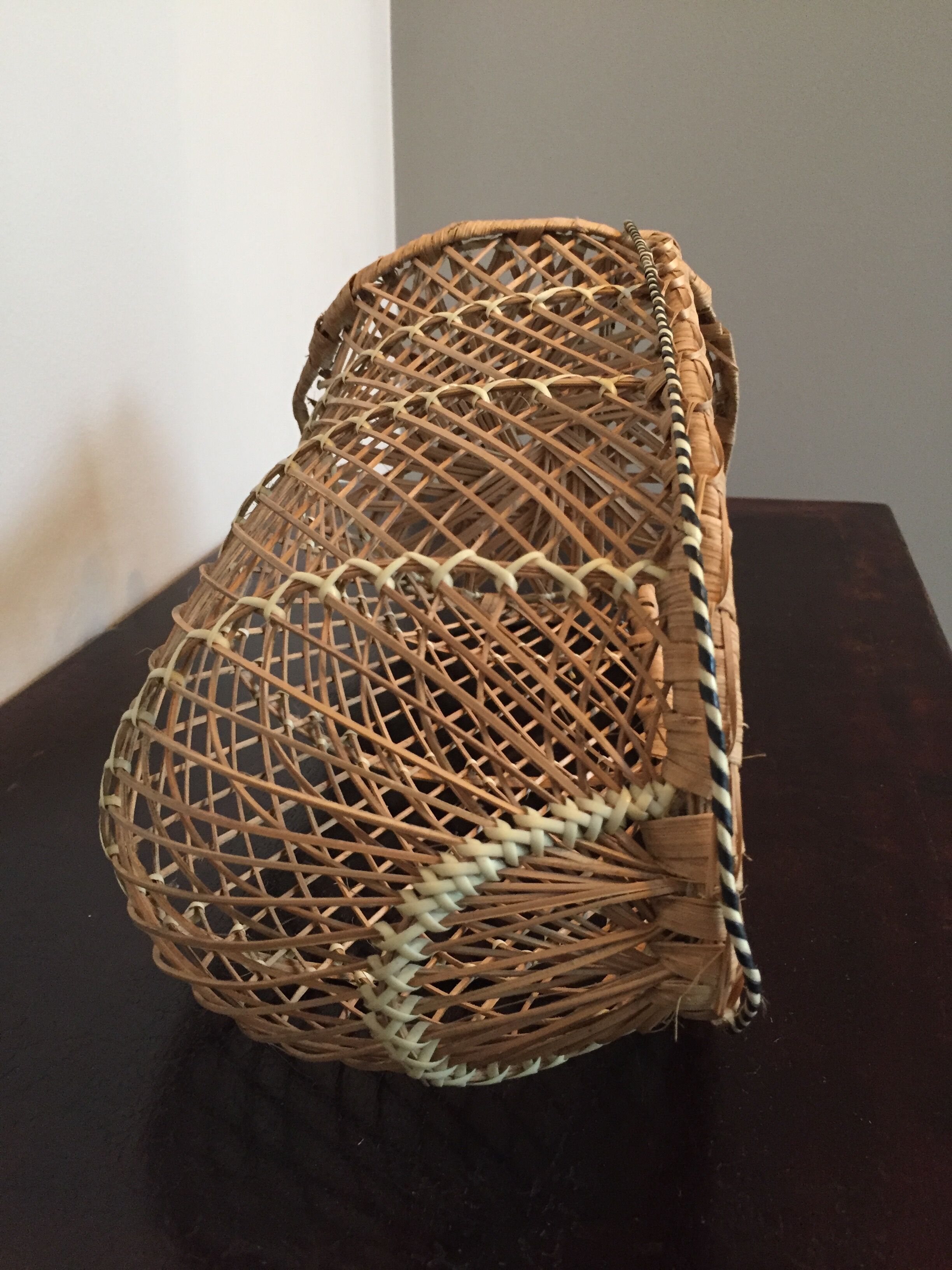 Emmanuelle doll chair in wicker