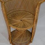 Emmanuelle armchair in rattan