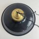 Old enamelled industrial workshop suspension 40 cm
