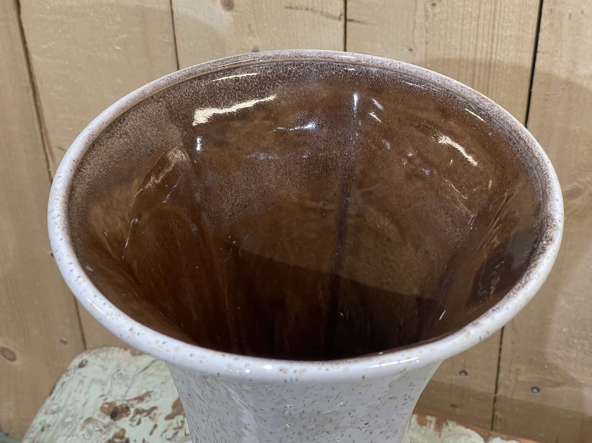 Vase of the 70s in German ceramic