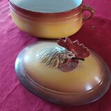 Enamelled casserole