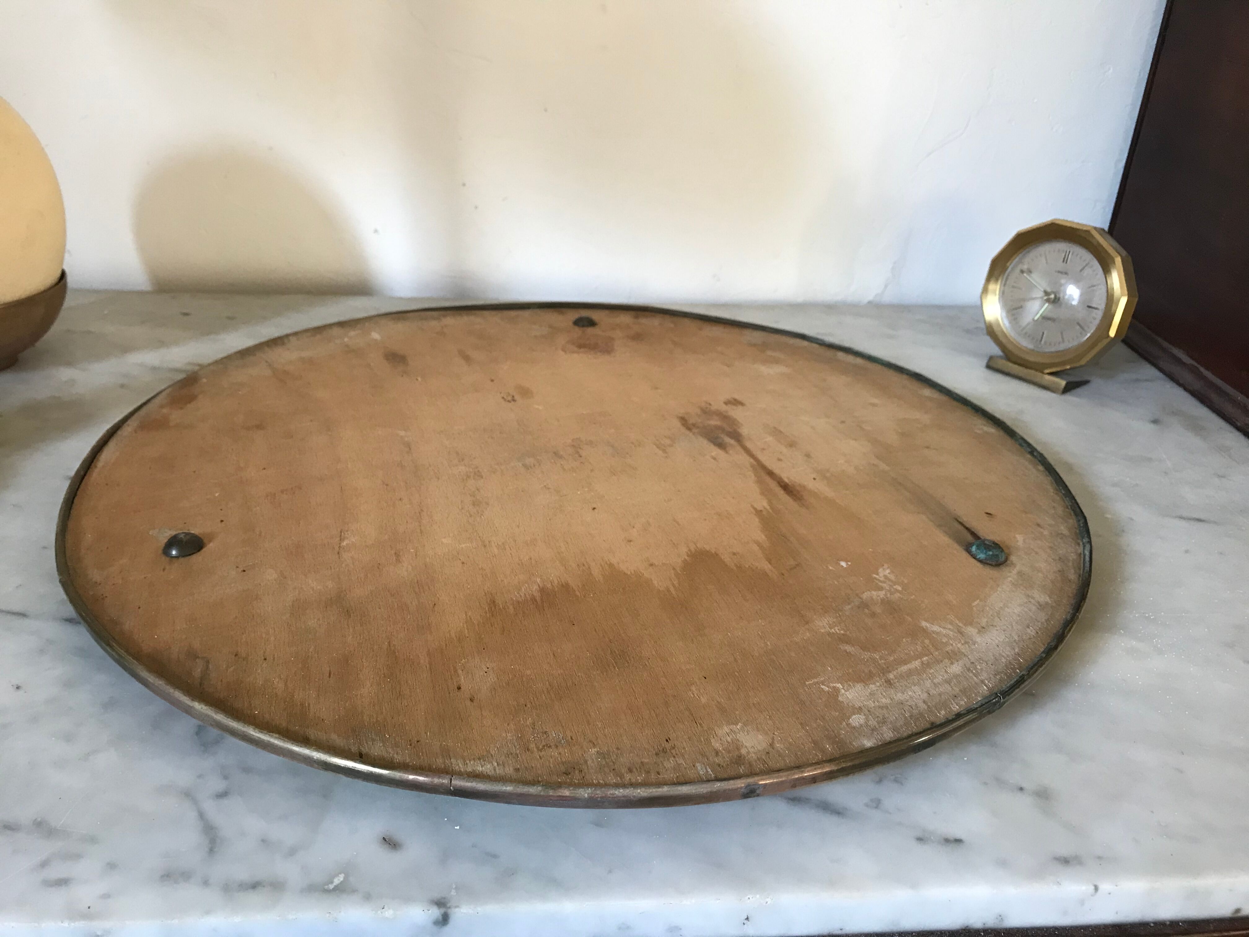 Old mirror tray 42cm
