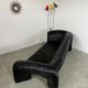 Old leather sofa design Strassle Collection of the 80