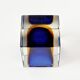 Sommerso Murano Glass Catch-All by Flavio Poli for Seguso, Italy, 1960s