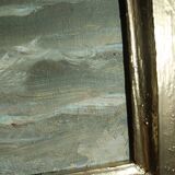 marine old rocky coast oil on canvas 1890 - 1910