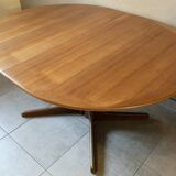 Baumann teak table in Scandinavian style circa 1960 extendable