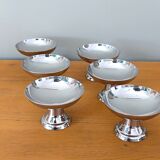 Guy Degrenne ice cream cups, set of 6