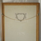 Tableau vintage aquarelle ducks of terronblan monbaly dayelle