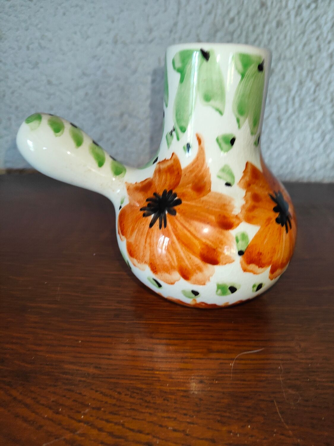 Vintage Kery Quimper pitcher