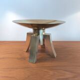 Modernist bronze candlestick circa 1965