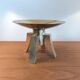 Modernist bronze candlestick circa 1965