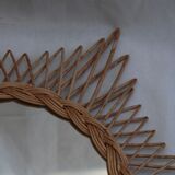 Wicker mirror 52cm