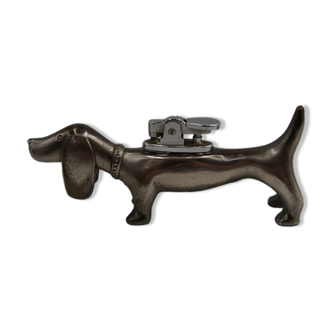 Table lighter dog vintage sausage