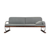 Bauhaus tubular chromed steel sofa from Hynek Gottwald, 1930s