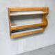 Wall-mounted pine sideboard by Charlotte Perriand from Les Arcs 1800, circa 1970.
