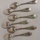 Set of 6 Apollo spoons
