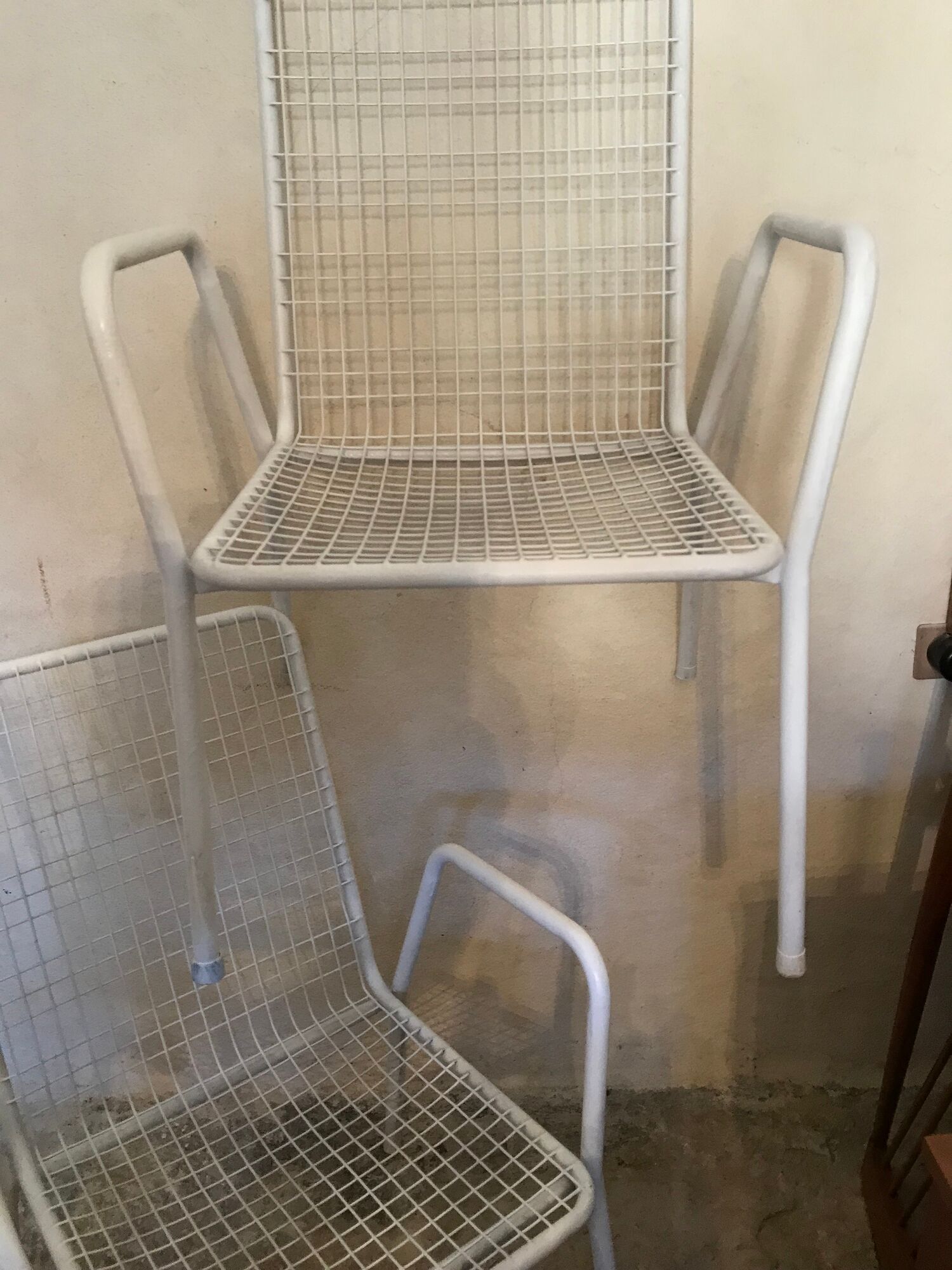 Pair of vintage armchair EMU RIO 1960-1980's