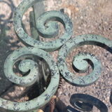 Wrought iron coffee table