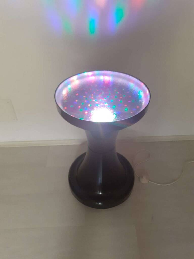 Illuminated coffee table from a nightclub, Tulip model, Space Age, Italy, 1970.