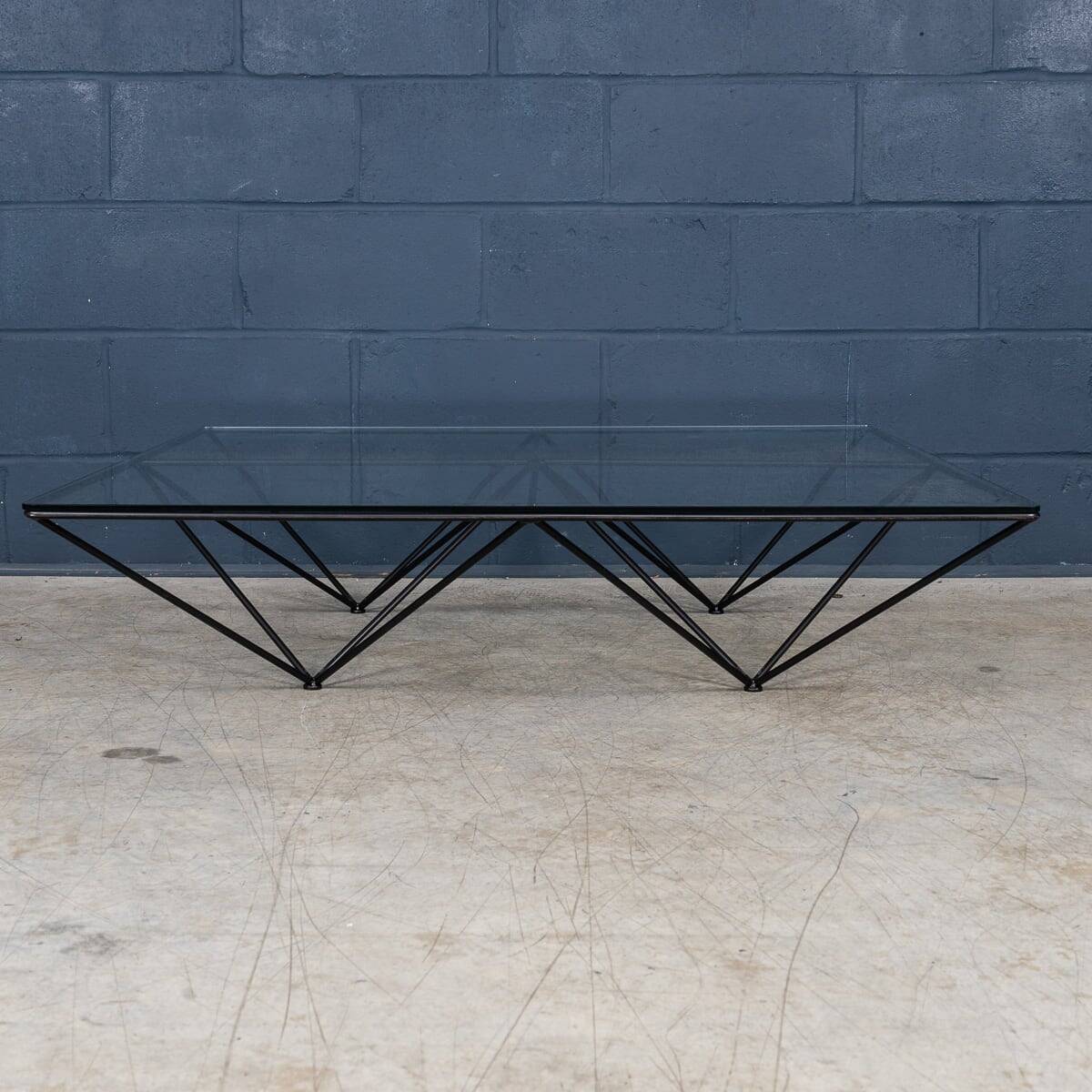 Vintage 20thc italian "alanda" coffee table by paolo piva for b&b italia