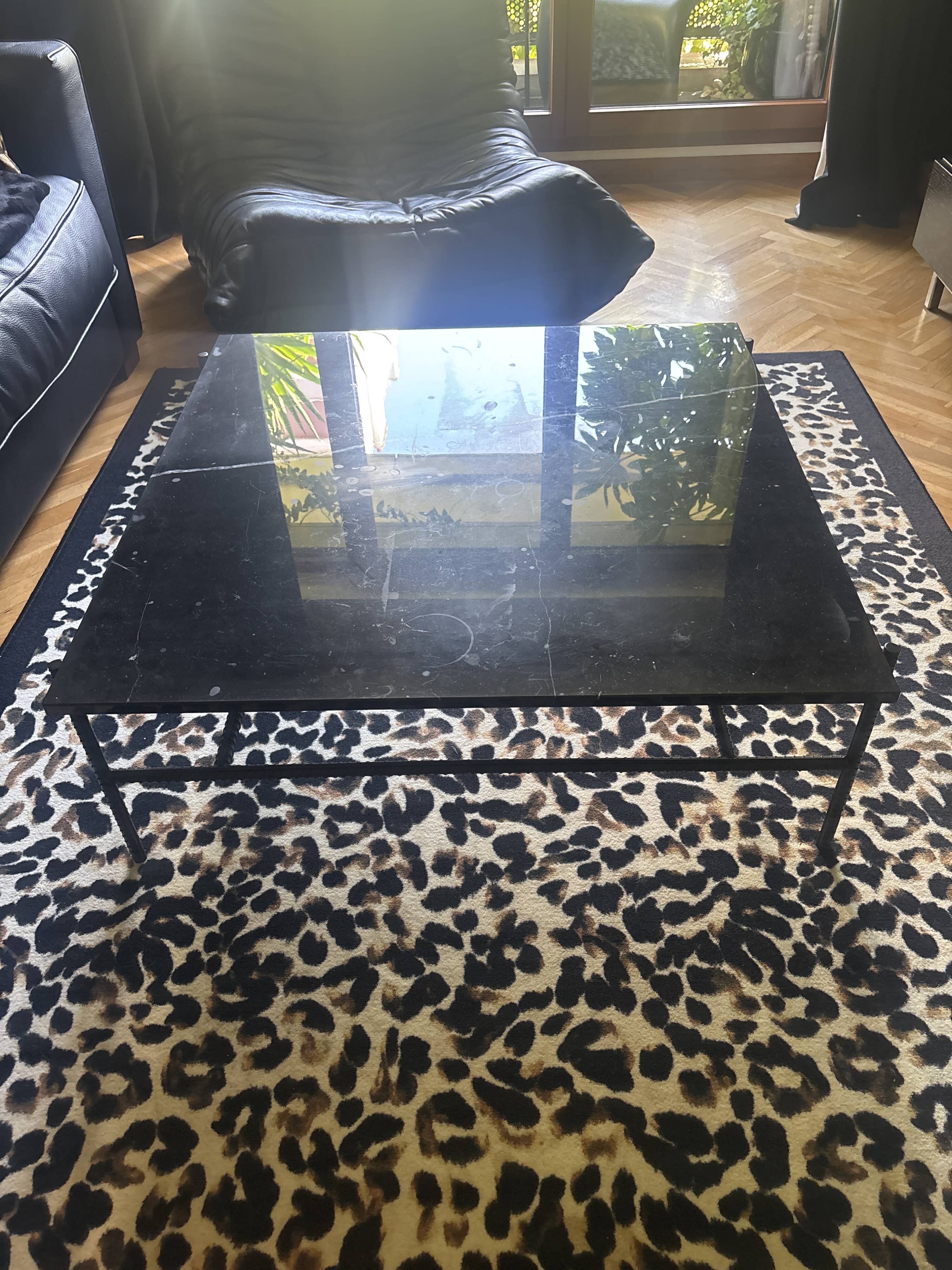 Table basse carré rRebar