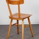 Ensemble de 3 chaises vintage édité par Ton, 1960