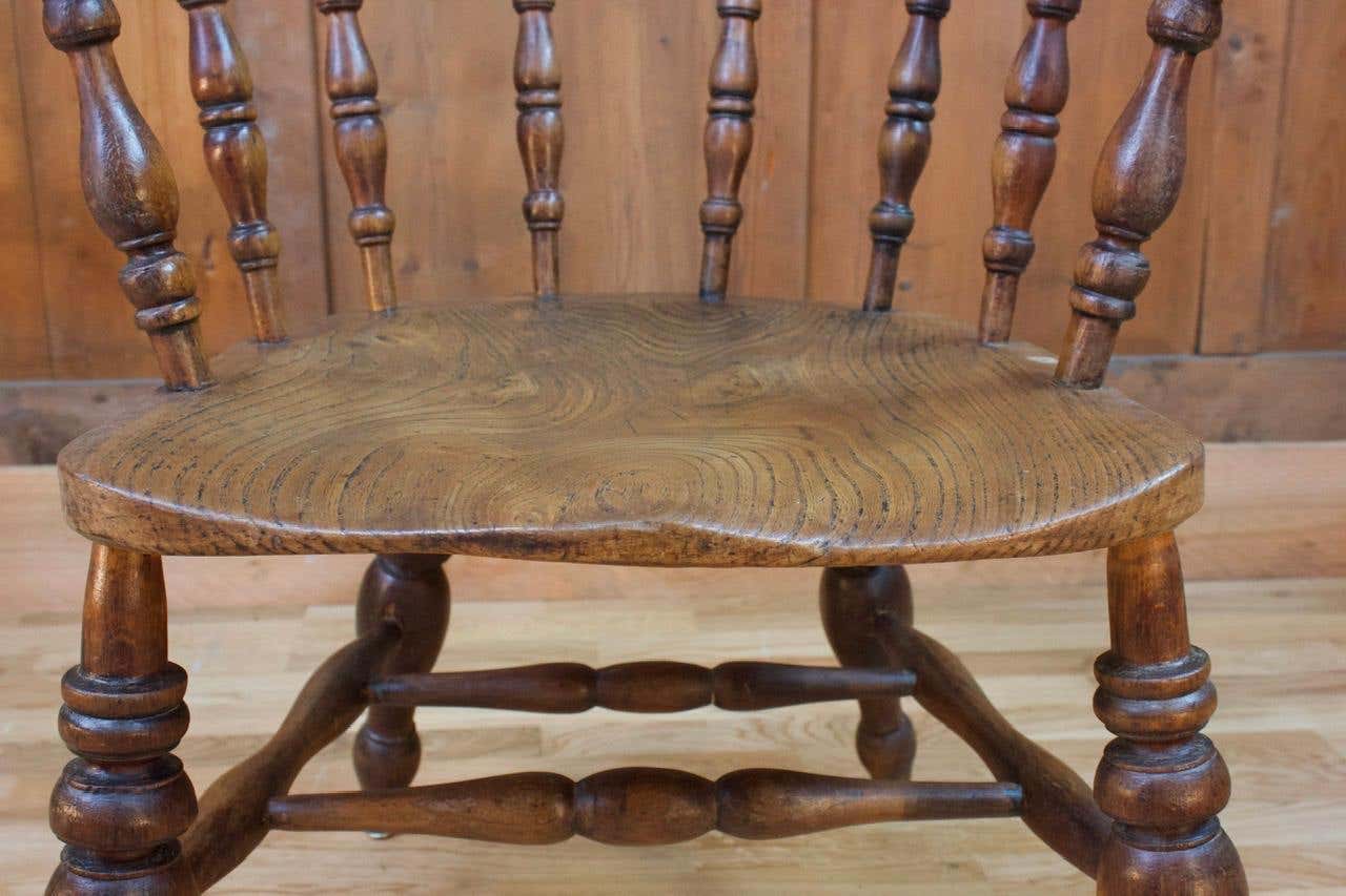 Victorian captain's chair 19th century