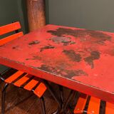 Terrace tables and chairs