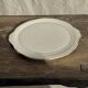 Large earthenware tart dish from Gien Quimper with a golden rim D35